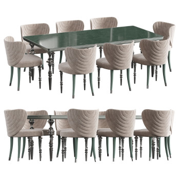 Стіл та стільці Elve Luxury Arven Dinning Room Set