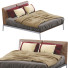 Кровать Flexform Lifesteel Beige - ED-MONTE
