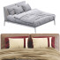 Кровать Flexform Lifesteel Beige - ED-MONTE