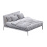 Кровать Flexform Lifesteel Beige - ED-MONTE