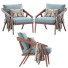 Fotel Carioca Blue - ED-MONTE