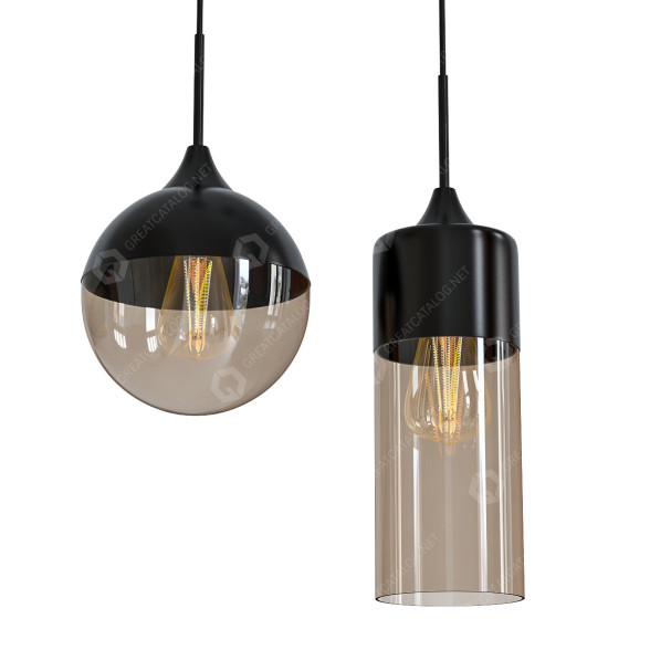 Lampy wiszące Lunar Pendant model 3D