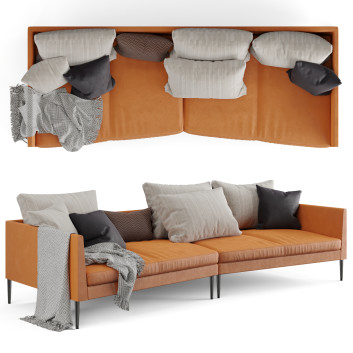 COR Sitzmöbel Pilotis Leather 3D модель