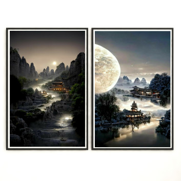 Pictures  Wall Frame 20 3D model