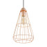 Pendant Lamp Gold Geometric Cage - SH.X
