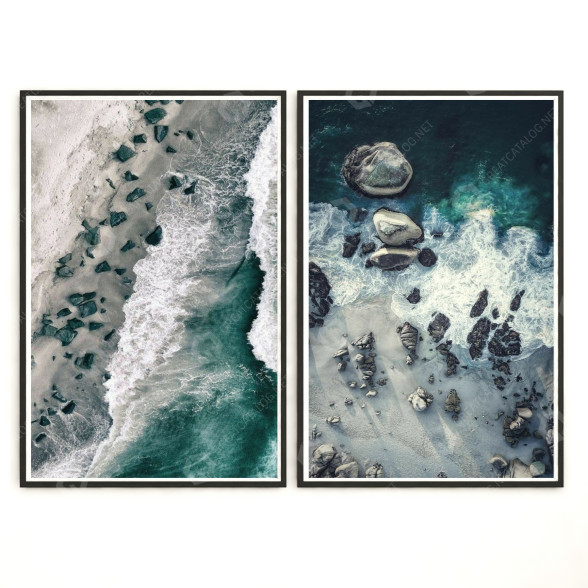 Pictures Wall Frame 4 3D model