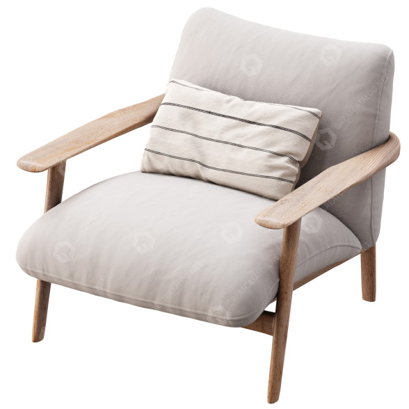 Armchair Bernhardt Ravel 3D model