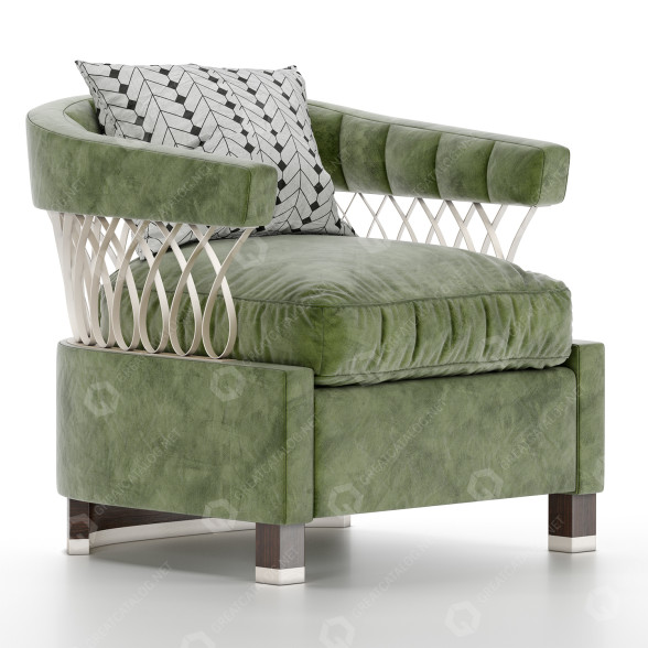Sessel Caracole Loop De Loo 3D-Modell