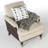 Fauteuil Caracole Aubriot Salon - nesspecono