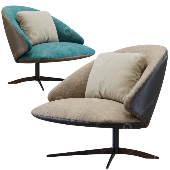 Sessel Desiree Koster 3D-Modell