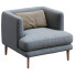 Sessel Bonaldo Paraiso Leather - Navasard