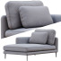 Banquette Bonaldo Paraiso Leather and Fabric - Navasard