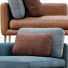 Banquette Bonaldo Paraiso Leather and Fabric - Navasard