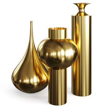 Jarrones Tom Dixon Beat Vessels
