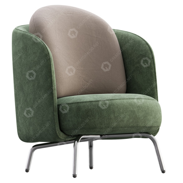 Fotel Ditre Italia Lucia model 3D