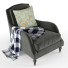 Armchair Caracole Fancy Footwork - nesspecono
