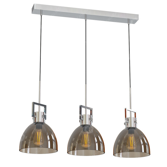 Lampa wisząca Munn Chromed model 3D