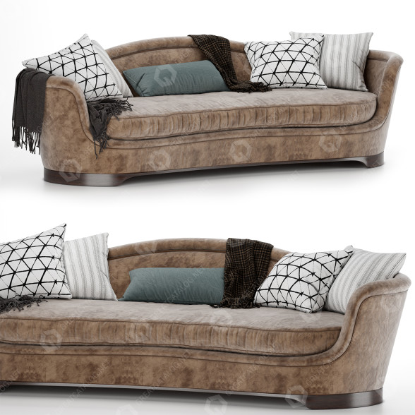 Диван Caracole A Flair to Remember 3D модель