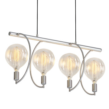 Lampa wisząca Modern Portreath 4L Model 3D