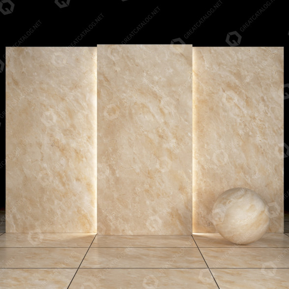 Azulejo Cream Ivory Marble Modelo 3D