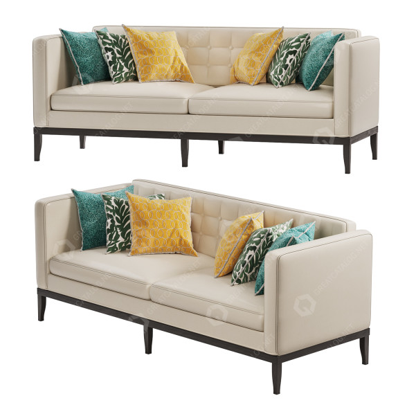 Sofa Nobilis Saint Honore 3D-Modell