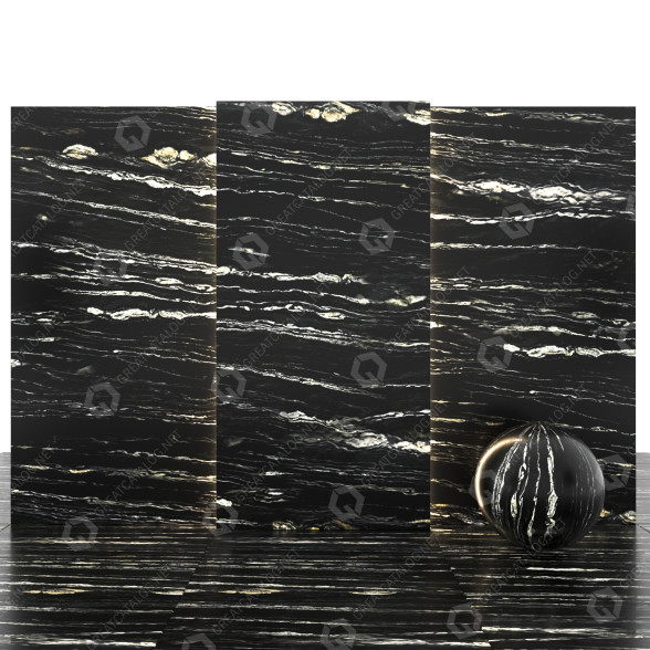 Fliese Topaz Storm Quartzite 3D-Modell