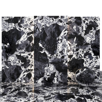 Плитка Nero Antico POL Marble 01