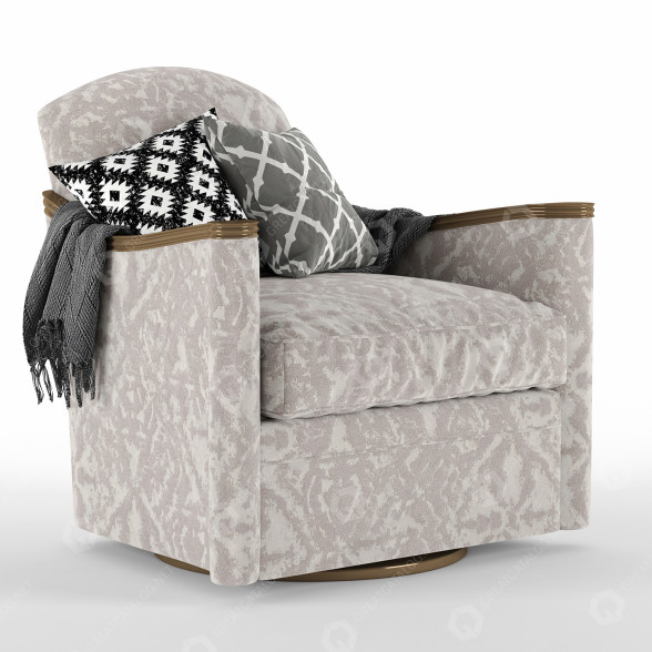 Armchair Caracole Around We Go 3D model