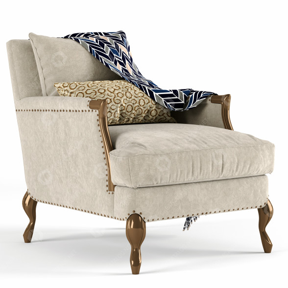 Armchair Caracole An Arm and a Leg 3D model