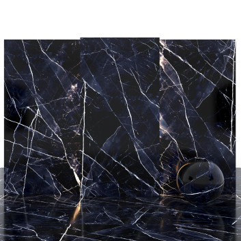 Tile Calacatta Black Marble 01