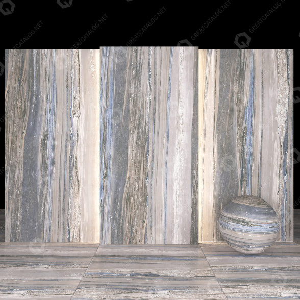 Tile Blue Marble 01 3D model