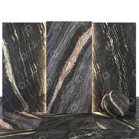 Azulejo Wood Marble 01 Modelo 3D