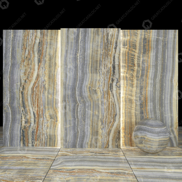 Płytka Wave Port Onyx model 3D