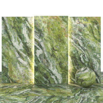 Fliese Irish Green Marble