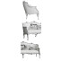 Диван Savio Firmino Gray 3187 - Interior Models