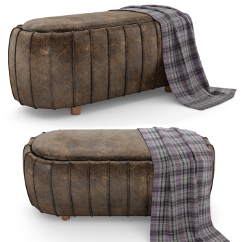 Банкетка Zuo Modern Ghenta Vintage Brown