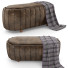Ławka Zuo Modern Ghenta Vintage Brown - siries095