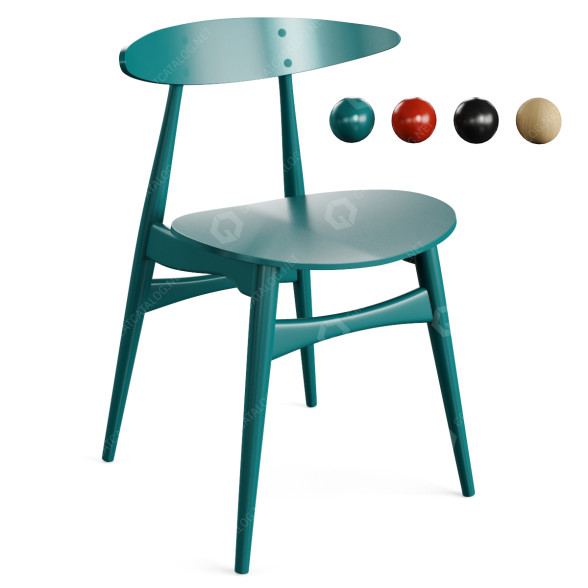 Stuhl Carl Hansen & Søn CH 33T 3D-Modell