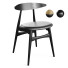 Stuhl Carl Hansen & Søn CH 33T Leather - Shirbeigi