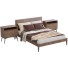 Ліжко та тумбочки West Elm Modern Wood - ED-MONTE