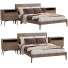 Ліжко та тумбочки West Elm Modern Wood - ED-MONTE