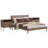 Ліжко та тумбочки West Elm Modern Wood - ED-MONTE