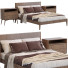 Ліжко та тумбочки West Elm Modern Wood - ED-MONTE