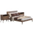 Ліжко та тумбочки West Elm Modern Wood - ED-MONTE