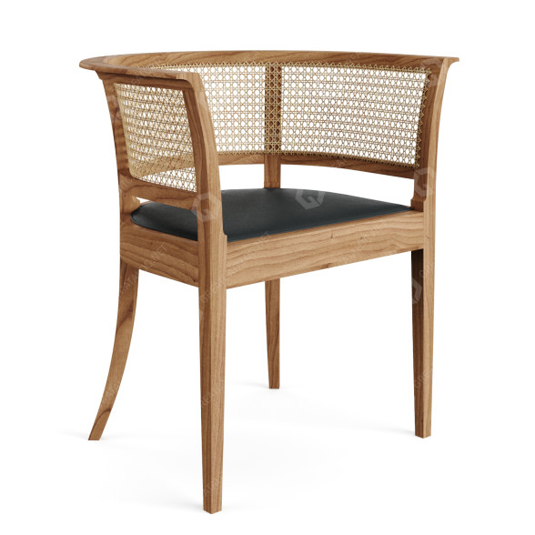 Fotel Carl Hansen & Søn KK96620 Faaborg model 3D