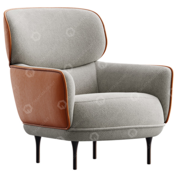 Sillón Leolux LXR07 Modelo 3D