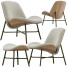 Fauteuil et Ottoman Leolux LX690 - Navasard