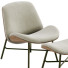 Fauteuil et Ottoman Leolux LX690 - Navasard