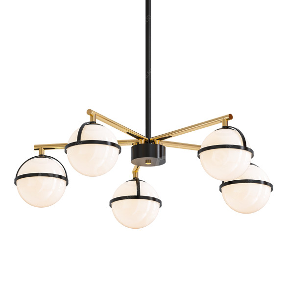 Chandelier Lightstar Croco 3D model