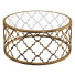 Stolik kawowy Gold Quatrefoil - behruzelmurodov6655